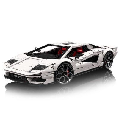 【Collector's Grade】3883-PCS Lamborghini Countach Brick Car Model - Challenging Building Kit for Adults, LEGO-Compatible