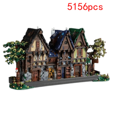 "Wizard's Magic Cottage" Building Block Toy - A Mystical Adventure Awaits!
